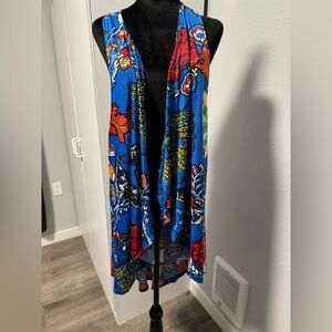 Southern Charm Shop - sleeveless kimono duster.  NWT